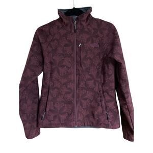 THE NORTH FACE Women’s Jacket Coat Full Zip Maroon Small